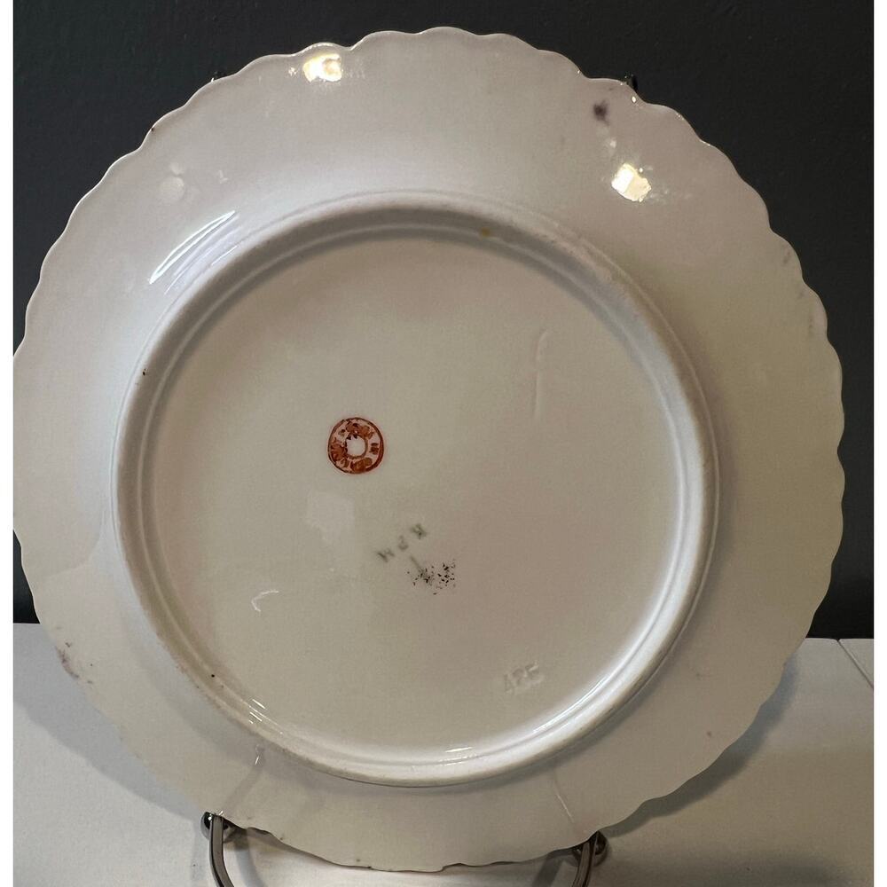 Vintage KPM Porcelain Plates - Set of 2 - Picture 4 of 12